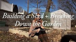 Building a Shed + Breaking Down the Garden