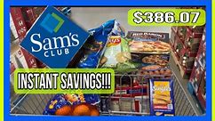 Sam’s Club|Shop with me| I spent $386.07😩#shopping #groceryhaul #shopwithme