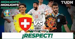 Highlights | Suiza 1(1)-(3)1 España | UEFA Euro 2020 | 4tos Final | TUDN