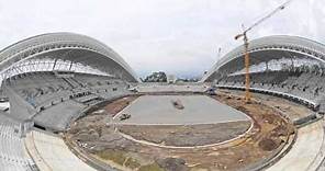 Construccion del Estadio Nacional de Costa Rica