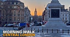 8AM London walking tour of Westminster's iconic sites, Trafalgar Square, Big Ben & Westminster Abbey