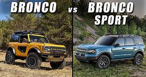 Ford Bronco vs Bronco Sport - Let's STOP The Confusion!
