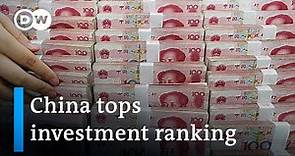 China overtakes US as top country for foreign investment | DW News