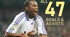 Robinho All 47 Goals & Assists For Real Madrid