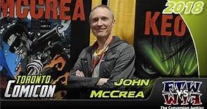 John McCrea (Comic Illustrator) Interview - Toronto ComiCon 2018