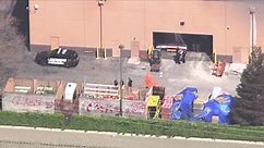 Raw video: Scene of shooting near Home Depot store in Pleasanton