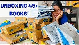 HUGE unboxing/haul of 45+ books from the Flipkart sale! | Part 1 | Libro Review