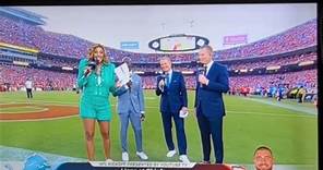 NFL - Maria Taylor could definitely play football