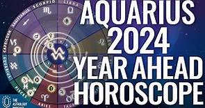 Aquarius 2024 Horoscope ♒ Year Ahead Astrology