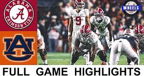 #3 Alabama vs Auburn Highlights (INSANE OVERTIME THRILLER!) | 2021 Iron Bowl | 2021 College Football
