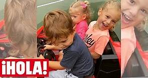 Los tres hijos de Enrique Iglesias y Anna Kournikova juntos en un divertido vídeo