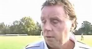 Classic: Harry Redknapp Hit With A Ball at Portsmouth.