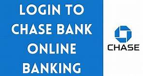 Chase Bank Online Banking Login | chase.com Login Sign in