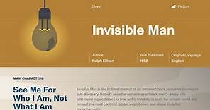 Invisible Man Plot Summary | Course Hero