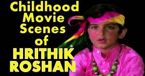 Hrithik Roshan's Childhood Movie Scenes | Unseen Films of Hrithik Roshan | Bollywood Josh