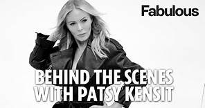 Actress and singer Patsy Kensit poses for her sexiest EVER shoot - behind the scenes at Fabulous