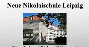 Neue Nikolaischule Leipzig