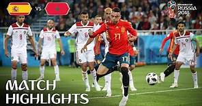 Spain v Morocco | 2018 FIFA World Cup | Match Highlights