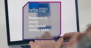 Reasons to study the Global Online MBA at Warwick Business School