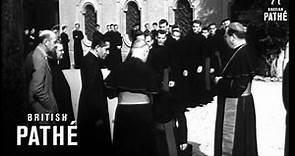 Cardinal Spellman Visits The Pope (1949)