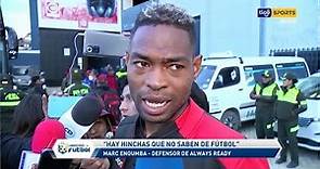 Marc Enoumba: “Hay hinchas que no saben de fútbol”.