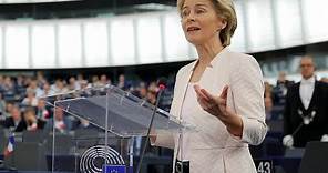 Live | EU Commission president nominee Ursula von der Leyen gives speech