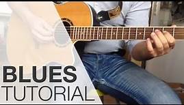 Tutorial: Blues auf der Gitarre spielen / Blues lernen / Gitarre spielen / Gitarre lernen
