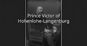 Prince Victor of Hohenlohe-Langenburg