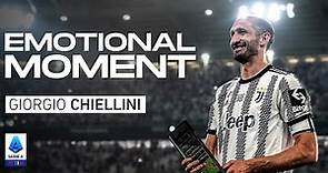 Chiellini’s farewell to Juventus | Juventus-Lazio | Emotional Moment | Serie A 2021/22