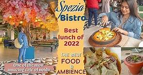Spezia Bistro Noida | The Best Food and Ambience | Delicious Pizza and chilli oil Dim sum 💯🔥