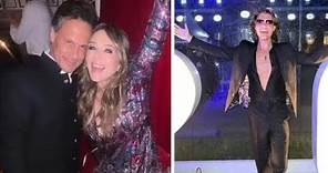 Elizabeth Hurley spends New Year’s Eve with ex husband Arun Nayar and son Damian