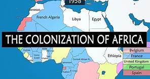 Colonization of Africa - Summary on a Map
