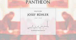 Josef Bühler Biography - Nazi German government official (1904–1948)
