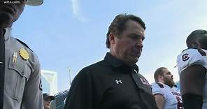 Will Muschamp fired as head coach of the South Carolina Gamecocks