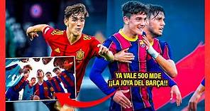 La historia de GAVI, LA NUEVA JOYA del Barça ¡Ya VALE 500 millones!