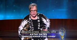 Kathy Bates Wins for Supporting Actress in a Miniseries or a Movie