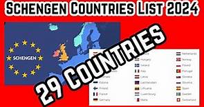 Schengen visa Countries 2024 || Country in Schengen zone || European Country of list #schengen
