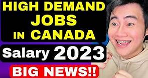 HIGH DEMAND JOBS IN CANADA IN 2023 (WITH SALARY) | ZT CANADA