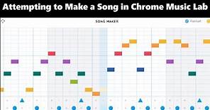 Attempting to Make a Video Game Theme with Chrome Music Lab in One Night || Shady Cicada