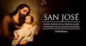 Hoy es la Solemnidad de San José, esposo de la Virgen María y Santo Custodio de la Iglesia