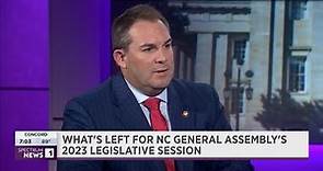 NC House Majority Leader John Bell Joins Capital Tonight to Discuss 2023 Legislative Session