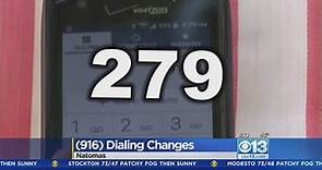 916 Area Code Dialing Changes Going Into Effect