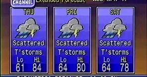 Weather Channel Local Forecast 1991