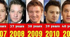 Jeremy Renner from 1995 to 2023