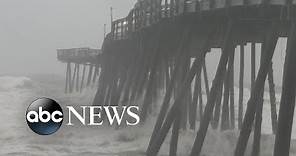 Hurricane Dorian makes landfall in North Carolina l ABC News