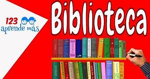 La BIBLIOTECA tema para niños de primaria. 📚