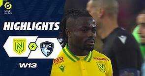 FC NANTES - HAVRE AC (0 - 0) - Highlights - (FCN - HAC) / 2023-2024