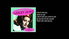 Lesley Gore - You Don't Own Me (Lyrics)