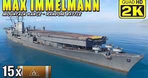 Aircraft carrier Max Immelmann - Burning enemies with skip bombers