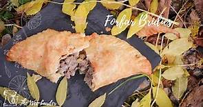 Traditional Scottish Forfar Bridie Recipe Beef Pastry from Scotland